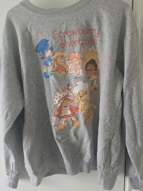 Strawberry Shortcake Gray Sweatshirt